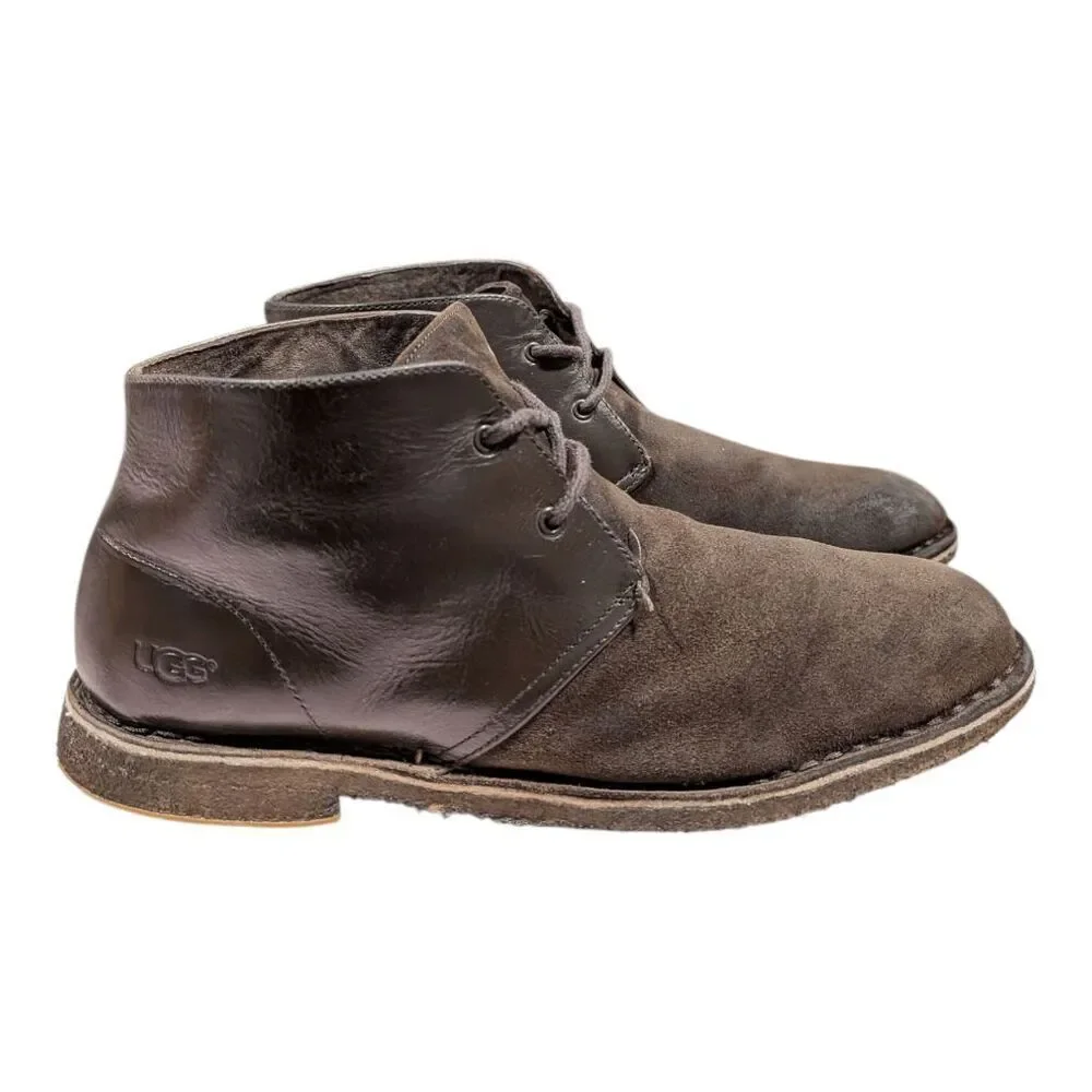 UGG Leighton Lace-Up Chukka Boot Size 11